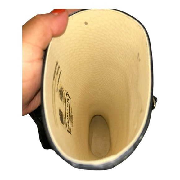 Hunter Classic Glossy Black Waterproof Boots size 6 - Picture 4 of 10